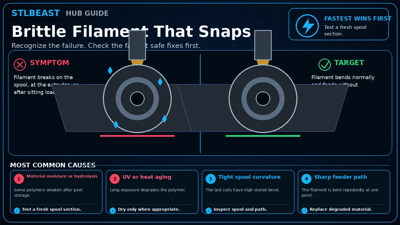 Brittle Filament That Snaps visual guide