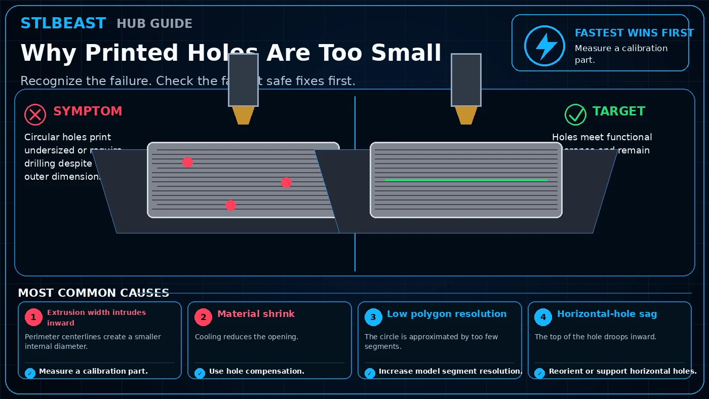 Why Printed Holes Are Too Small visual guide