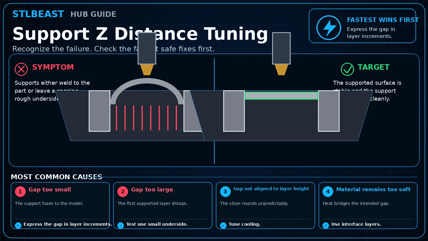 Support Z Distance Tuning visual guide